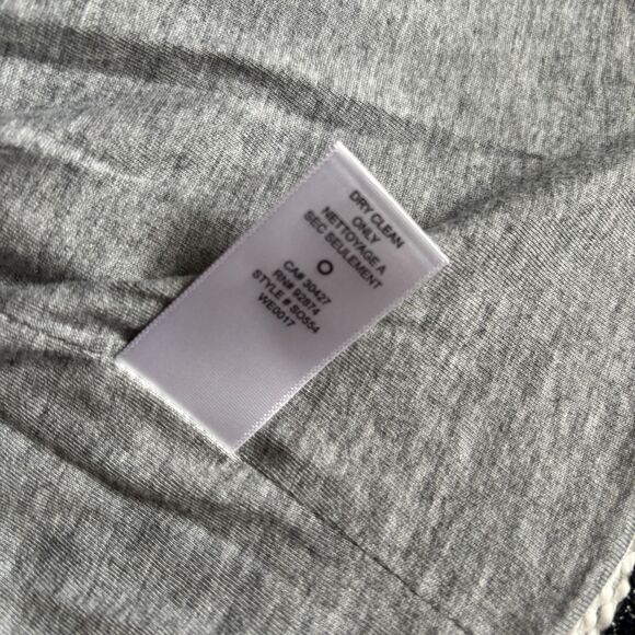 Splendid Knit Jacket Womens S Blue White Striped Collarless Preppy Nautical - Picture 5 of 9